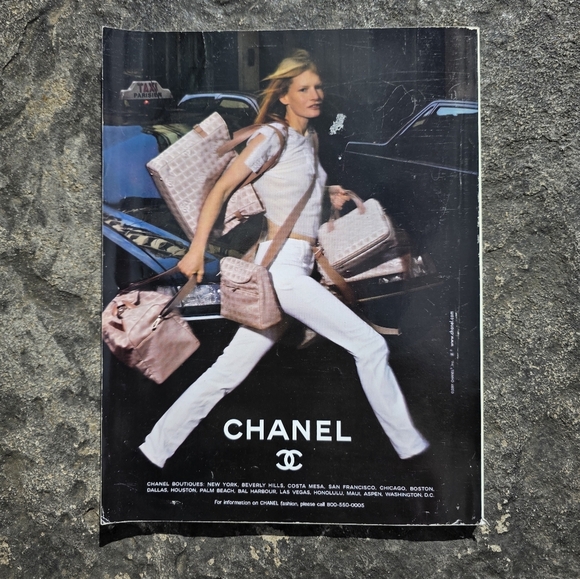 Vintage February 2001 Harper's Bazaar Sarah Jessica Parker Fashion Magazine - Picture 2 of 5